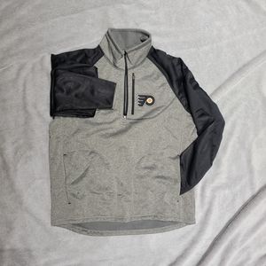 Philadelphia Flyers 1/4 zip Large